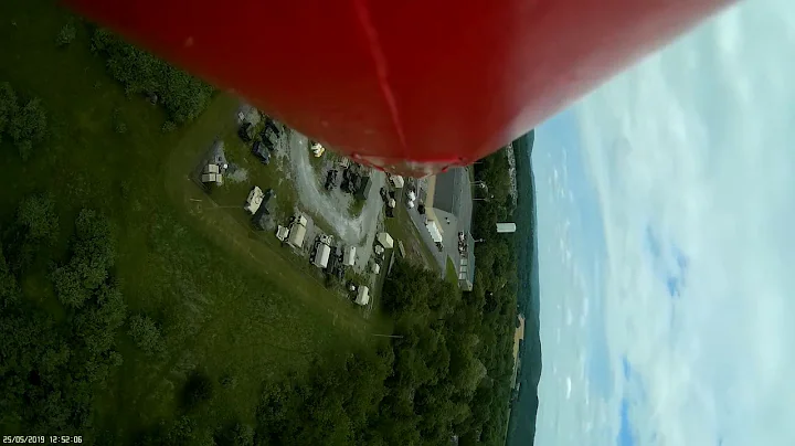 FMS 80mm Bae Hawk Second Flight, strong crosswind, hard landing