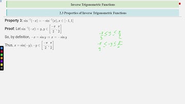 Inverse Trigonometric Functions NCERT 2.1 Part 3 #SATHEE_ENGG #swayamprabha #engineeringexams
