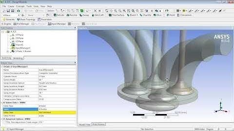 ANSYS Internal Combustion Engine: (ICE) Engine Sector Combustion Part 2 ANSYS DesignModeler
