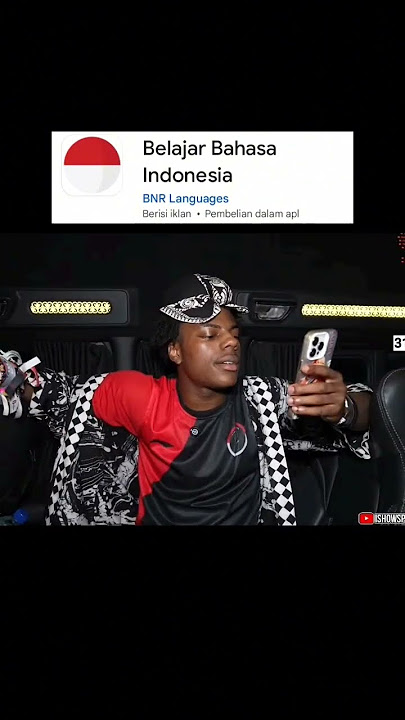 Speed Belajar Bahasa Indonesia 🗿🤣 #ishowspeed #meme #videomeme #videomemes #shorts #short