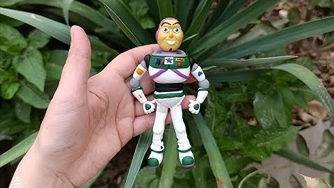 I made "BUZZ LIGHTYEAR"👨‍🚀🛸from toy story/clay tutorial