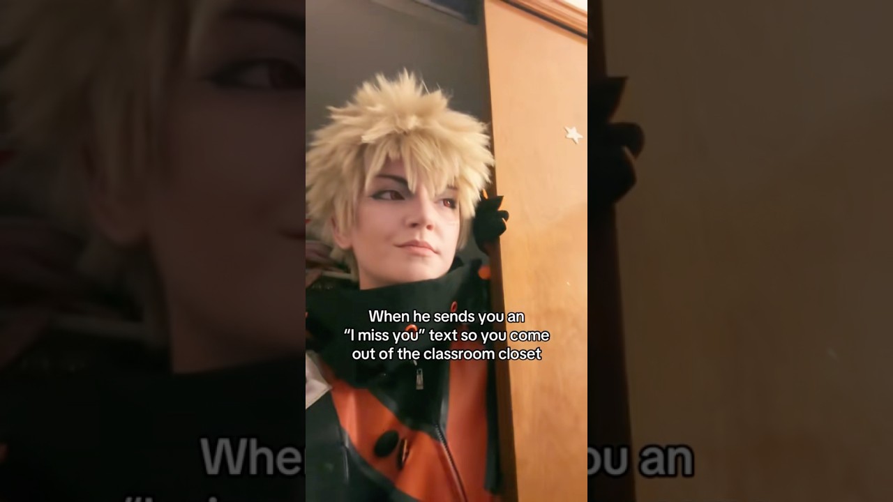 Down bad for a nerd in slacks #mha #mhacosplay #bakudeku #bnha #bnhacosplay #bakugou #bakugoucosplay