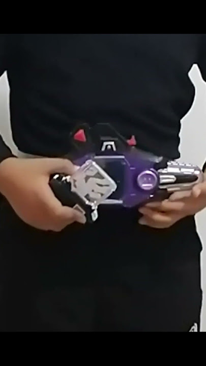 Kamen Rider Ex-Aid DX Dangerous Zombie Gashat & Bugster Buckle #shorts