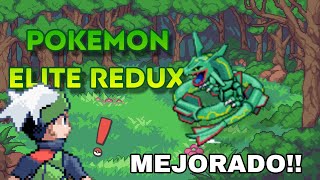 POKÉMON ESMERALDA pero MEJORADO _ POKEMON ELITE REDUX DESCARGA - kaloOmg