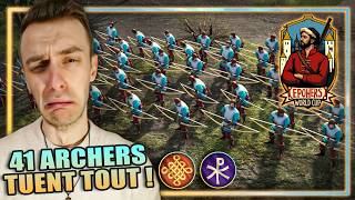 #2 - 3700 de ressources en ARCHERS LONGS ! Muhodo vs Ayame - Qualifs Epohers World Cup - Cast AOE 4