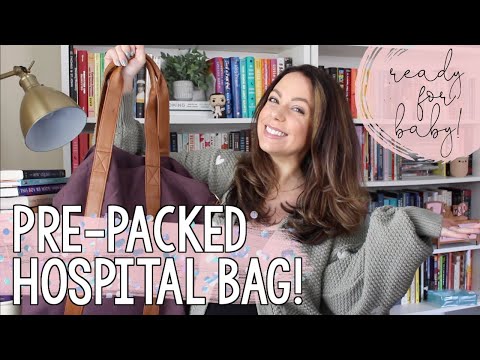 WHAT'S IN MY HOSPITAL BAG | SOMEONE DO THIS FOR ME!