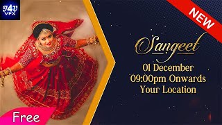 Indian Wedding Invitation Videohive 39576361 Free || After Effect Free Download Project || J4UVFX