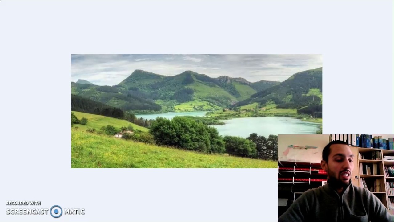 Comentario de un paisaje natural