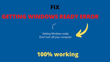 Getting windows ready don