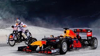 Чемпион мира Формулы-1 Макс Верстаппен и спидвейный гонщик Франц Цорн.
