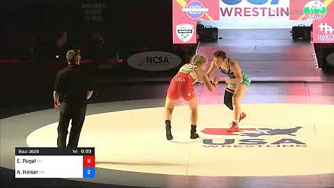 164 Lbs Final - Ella Pagel, Minnesota Vs Ali Haise...