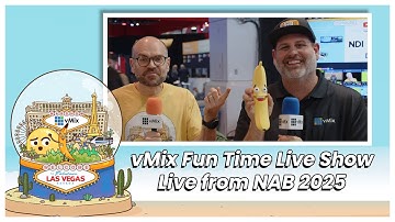 vMix Fun Time Live Show April- Live from NAB. Dream Chip SSM501, Central Control, X-Keys and TJ!