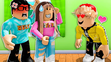 STEP BROTHER Had A CRUSH On My Girlfriend! (Roblox)