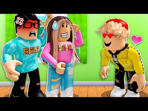 STEP BROTHER Had A CRUSH On My Girlfriend! (Roblox)