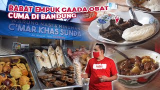 Kuliner Legend Warung Sunda Ceu Mar di dekat Braga Bandung