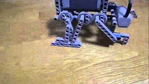 4 Legs Robot with Lego Technic 8293 Power Function Type B7