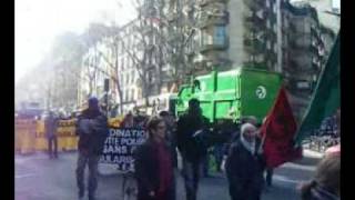 Manif De Algérien San Papiers A Paris Fevrier 2009