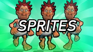 MAKE ANIMATED SPRITES FOR GAMES