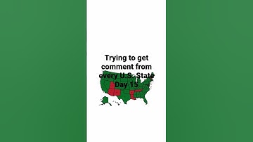 Trying to get comment from every U.S. State #mapping #country #usa #comment