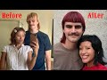 cutting/dyeing me & my bf's mullets ~ diy quarantine hair