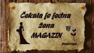 Video thumbnail of "Čekala je jedna žena - MAGAZIN [cover/fingerstyle/instrumental/tekst]"