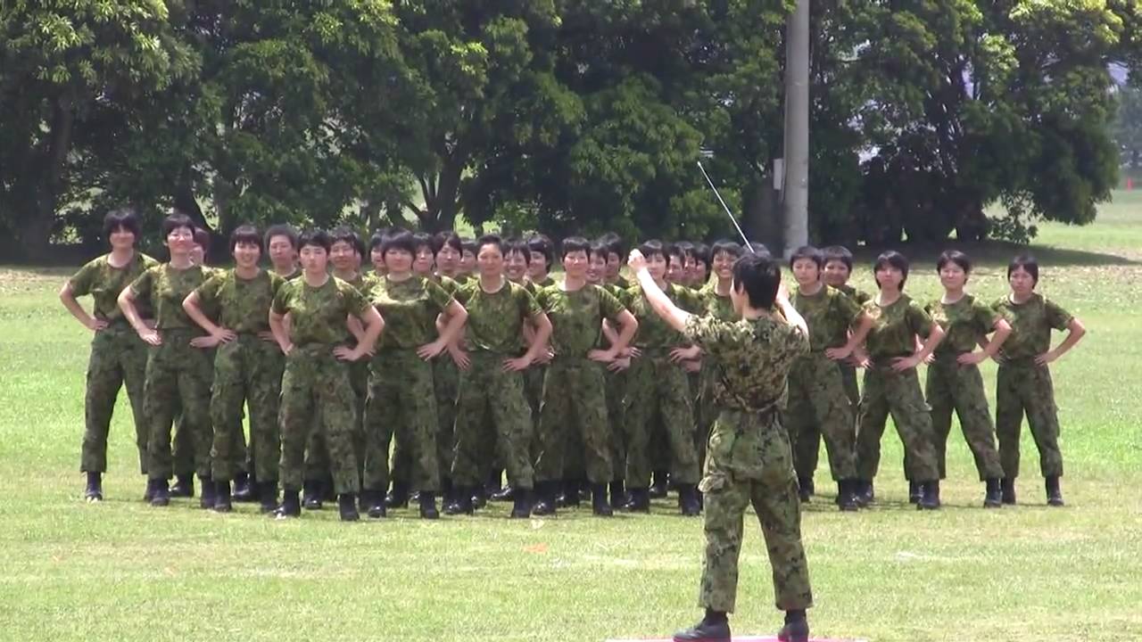 合唱 陸上自衛隊 女性自衛官教育隊歌 09 Youtube