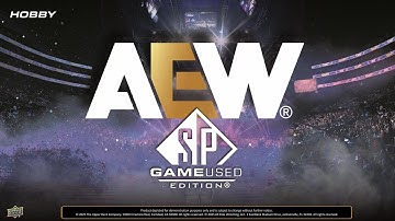 2025 Upper Deck AEW SP Game Used Wrestling Hobby Box vs 2021 Upper Deck AEW Spectrum