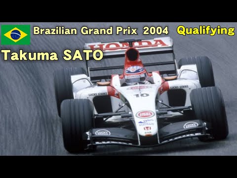 2004 Brazilian GP Qualifying M.Schumacher Takuma SATO 佐藤琢磨 h
