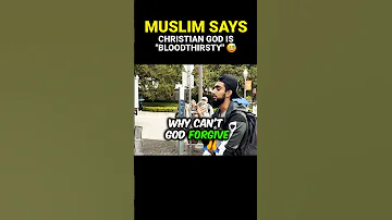 Cliffe Knechtle  - Muslim Thinks Christian God is Bloodthirsty?