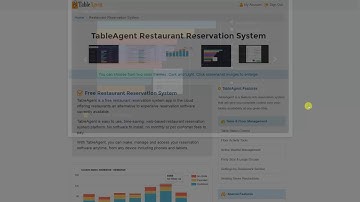 TableAgent - Free Restaurant Reservation System Intro