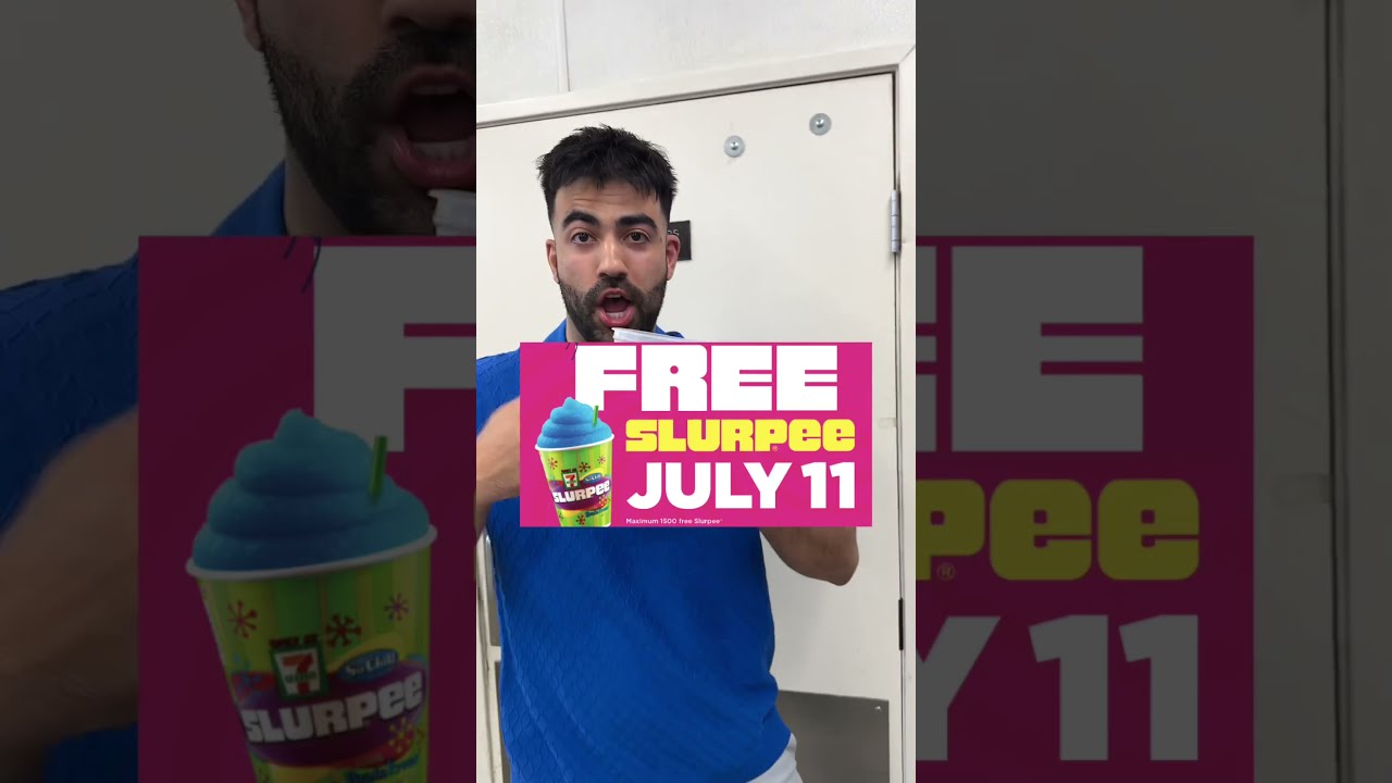 FREE 7 Eleven Slurpee On 11 No Purchase 7eleven Fastfood