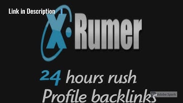 I will create 6000 profile backlinks with xrumer