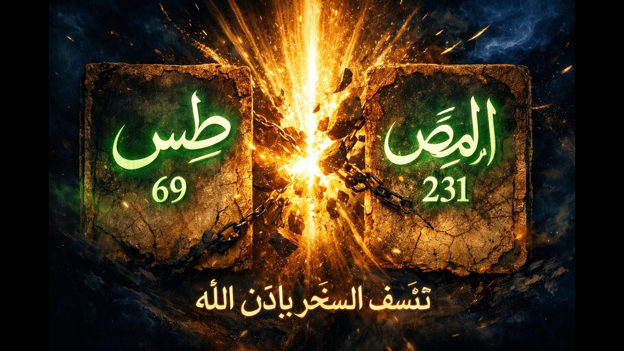 رقية النمل والأعراف – تنسف السحر بإذن الله | طس × 69 والمص × 231 - YouTube