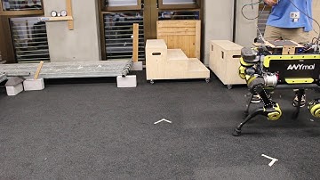 Dynamic Locomotion through Online Nonlinear Motion Optimization for Quadrupedal Robots