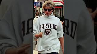 #short The Harvard sweatshirt is an iconic one #princessdiana #beauty #fashion #iconic screenshot 3