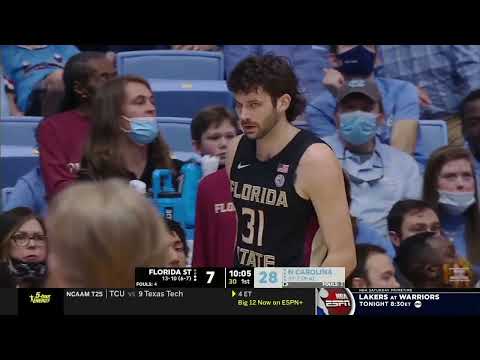 UNC vs Florida State | 2022.2.12 | NCAAB Game