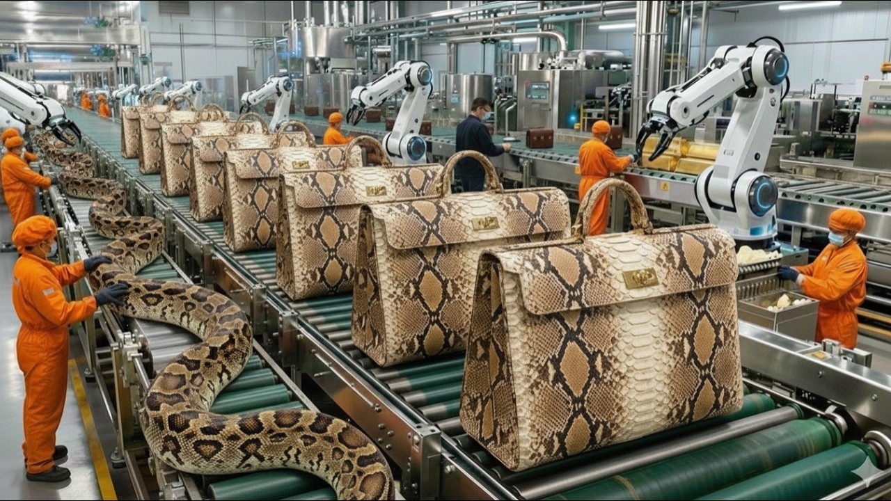 The Controversial Journey of a $10,000 Python Luxury Bags and Jackets ...