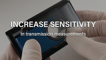 How to up the sensitivity in transmission measurements.