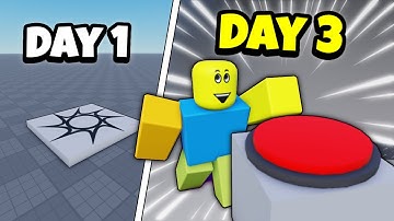 I Made an Entire Roblox Game in 3 Days!