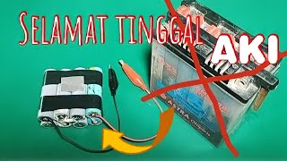 Sepeda motor tak usah pakai AKI, pakai baterai saja