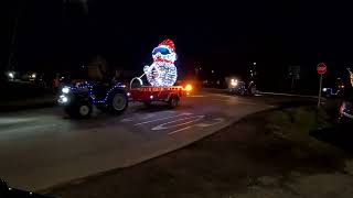 Karácsonyi Traktoros felvonulás  Pocsaj   2023.12.23.