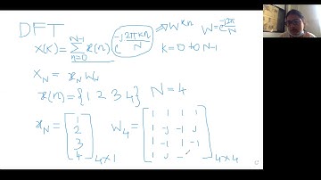DSP Lecture 14 _ IDFT as Linear Transformation