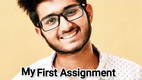 Tharun Speaks: My First Assignment- Epic editing journey! @TharunSpeaks