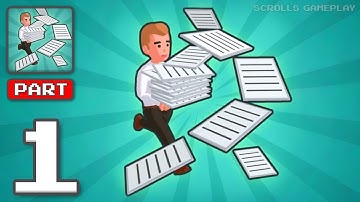 ‎Office Hero: Working Life - Gameplay Walkthrough Part 1 - My Busy Day at the Desk (iOS, Android)