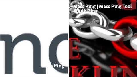 Mass Ping  Mass Ping Tool   Bulk Ping