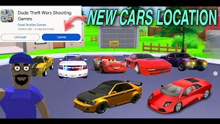 New Update In Dude Theft Wars | Dude Theft Wars All Secret Cars Location | Dude Theft Wars