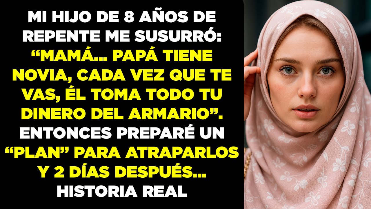 A escondidas, mi esposo trae a su amante cuando yo me voy y se lleva mi dinero; les tendí una trampa