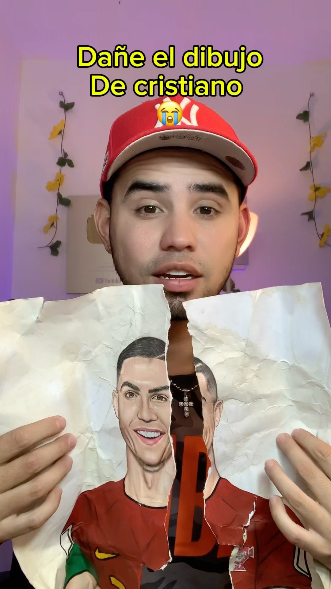 Dañe dibujo de cristiano Ronaldo ? #arte #dibujo