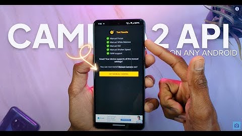 🔥Check Camera2 API In Android | ⚡Enable Camera2 API In Android 2025