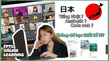 1 tuần học online của mình sẽ ntn ? Ngành Thiết kế đồ hoạ ở ĐH FPT 💻